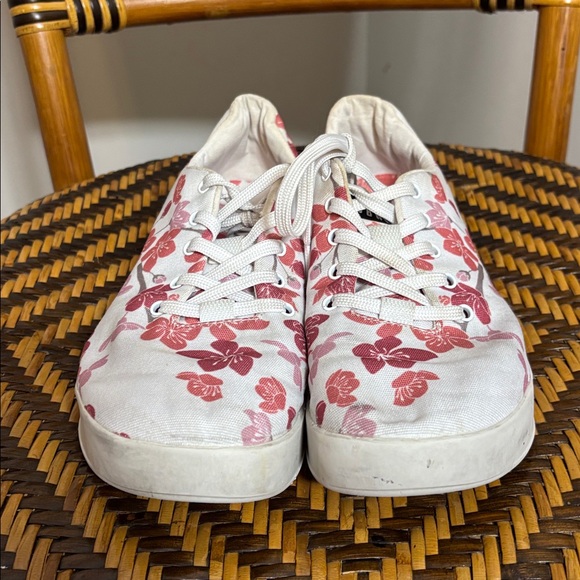 NOBULL Canvas Trainers Cherry Blossom 8.5 - Picture 2 of 8